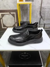 プラダ靴 PRADA 2025新作 高級革靴