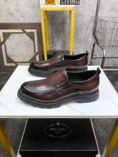 プラダ靴 PRADA 2025新作 高級革靴