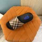 バーバリー靴 BURBERRY 2025新作 メンズスリッパ