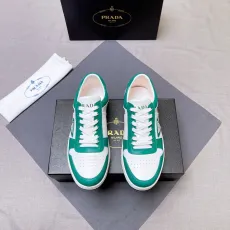 プラダ靴 PRADA 2025新作 レザースニーカー