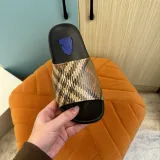 バーバリー靴 BURBERRY 2025新作 メンズスリッパ