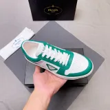 プラダ靴 PRADA 2025新作 レザースニーカー