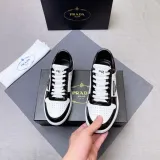 プラダ靴 PRADA 2025新作 レザースニーカー