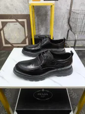 プラダ靴 PRADA 2025新作 高級革靴