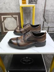 プラダ靴 PRADA 2025新作 高級革靴