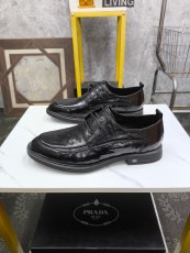 プラダ靴 PRADA 2025新作 高級革靴