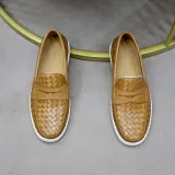 ボッテガヴェネタ靴 BOTTEGA VENETA 2025新作 牛革カジュアルシューズ