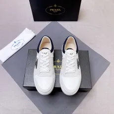 プラダ靴 PRADA 2025新作 レザースニーカー