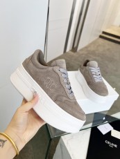 セリーヌ靴 CELINE 2025新作 ウェッジヒールスニーカー