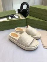 グッチ靴 GUCCI 2025新作 厚底スリッパ