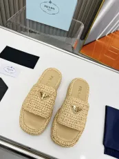 プラダ靴 PRADA 2025新作 プラットフォームサンダル