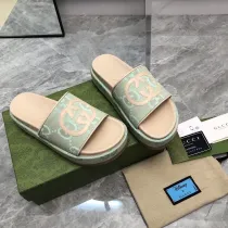 グッチ靴 GUCCI 2025新作 厚底スリッパ