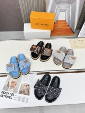 ルイヴィトン靴 LOUIS VUITTON 2025新作 スリッパ