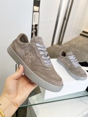 セリーヌ靴 CELINE 2025新作 牛革カップルスニーカー