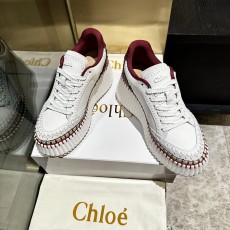 クロエ靴 CHLOE 2025新作 手縫いカジュアルシューズ