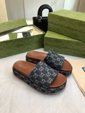 グッチ靴 GUCCI 2025新作 厚底スリッパ