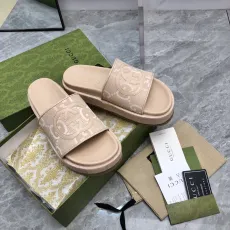 グッチ靴 GUCCI 2025新作 厚底スリッパ
