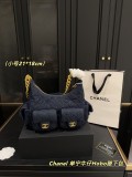 シャネルバッグ CHANEL 2025新作 デニムの脇下バッグ