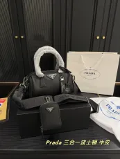 プラダバッグ PRADA 2025新作 ボストンピローパック