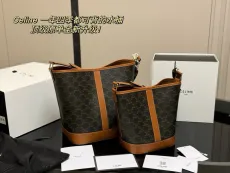 セリーヌバッグ CELINE 2025新作 バケットバッグ