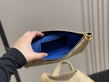 サンローランバッグ Yves Saint Laurent 2025新作 ストローショッピングバッグ
