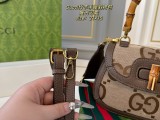 グッチバッグ GUCCI 2025新作 竹製ハンドバッグ クロスボディバッグ