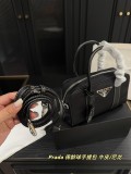 プラダバッグ PRADA 2025新作 ボウリングトートバッグ