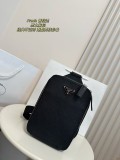 プラダバッグ PRADA 2025新作 メンズチェストバッグ