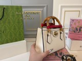 グッチバッグ GUCCI 2025新作 竹製トートバッグ