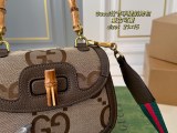 グッチバッグ GUCCI 2025新作 竹製ハンドバッグ クロスボディバッグ