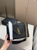 サンローランバッグ Yves Saint Laurent 2025新作 エンベロープメッセンジャーバッグ