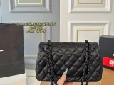 シャネルバッグ CHANEL 2025新作 ダブルフラップチェーンバッグ