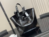 ロエベバッグ LOEWE 2025新作 ワックスレザーショッピングバッグ