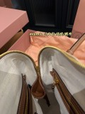 ミュウミュウバッグ Miu Miu 2025新作 キャンバスブリーフケース
