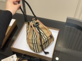 バーバリーバッグ BURBERRY 2025新作 バケットバッグ
