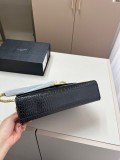 サンローランバッグ Yves Saint Laurent 2025新作 エンベロープメッセンジャーバッグ