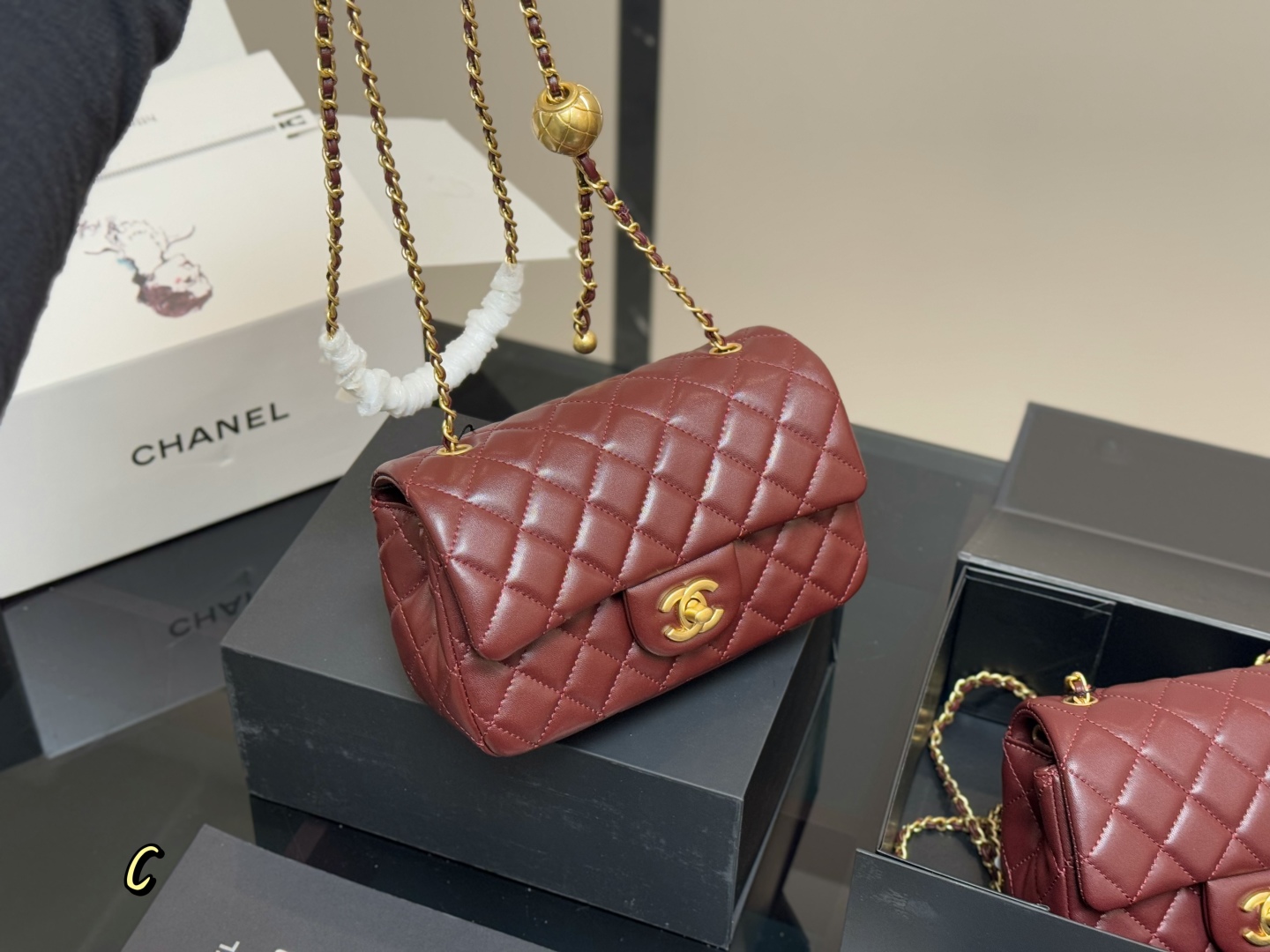シャネルバッグ CHANEL 2025新作 スクエアパン
