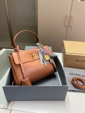 バレンシアガバッグ BALENCIAGA 2025新作 トートフラップクロスボディバッグ
