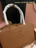 ミュウミュウバッグ Miu Miu 2025新作 ブリーフケース