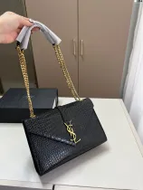 サンローランバッグ Yves Saint Laurent 2025新作 エンベロープメッセンジャーバッグ