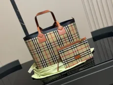 バーバリーバッグ BURBERRY 2025新作 ショッピングバッグ
