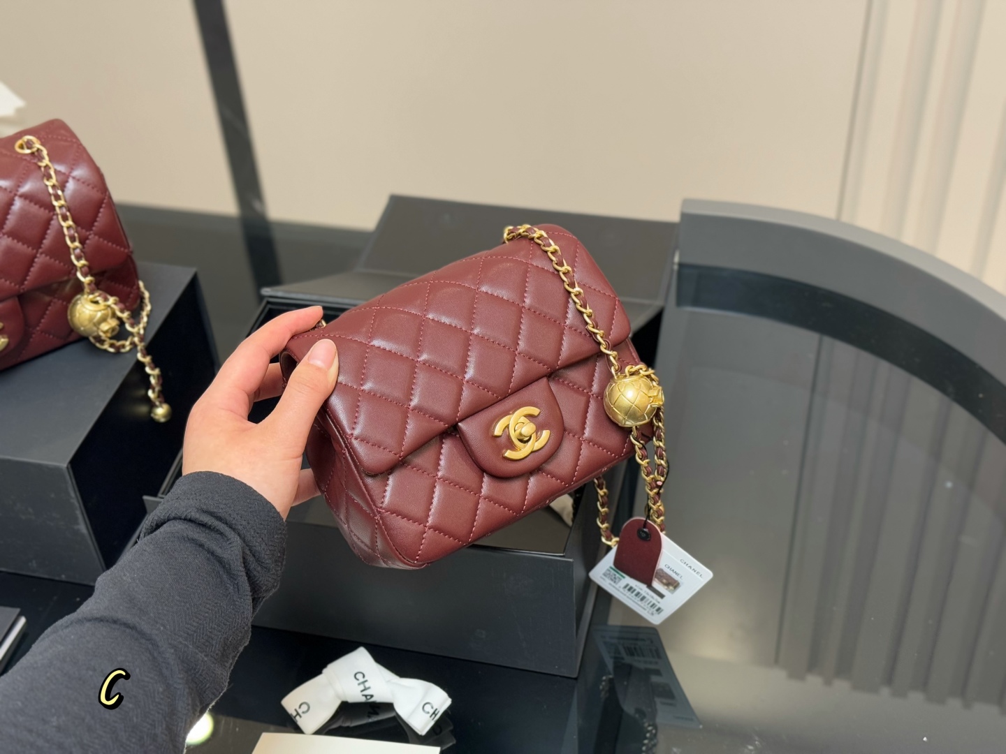 シャネルバッグ CHANEL 2025新作 スクエアパン