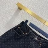 ルイヴィトン服 LOUIS VUITTON 2025新作 デニムショートパンツ