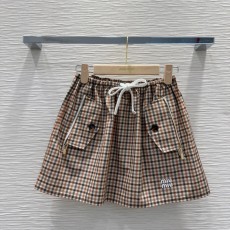 ミュウミュウ服 Miu Miu 2025新作 ショートスカート