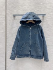 ミュウミュウ服 Miu Miu 2025新作 デニムジャケット