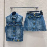 ルイヴィトン服 LOUIS VUITTON 2025新作 デニムベスト