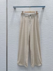 ミュウミュウ服 Miu Miu 2025新作 ストレートパンツ