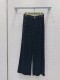 グッチ服 GUCCI 2025新作 ベルベットストレートパンツ