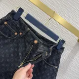 ルイヴィトン服 LOUIS VUITTON 2025新作 デニムショートパンツ