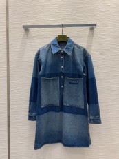 グッチ服 GUCCI 2025新作 デニムドレス